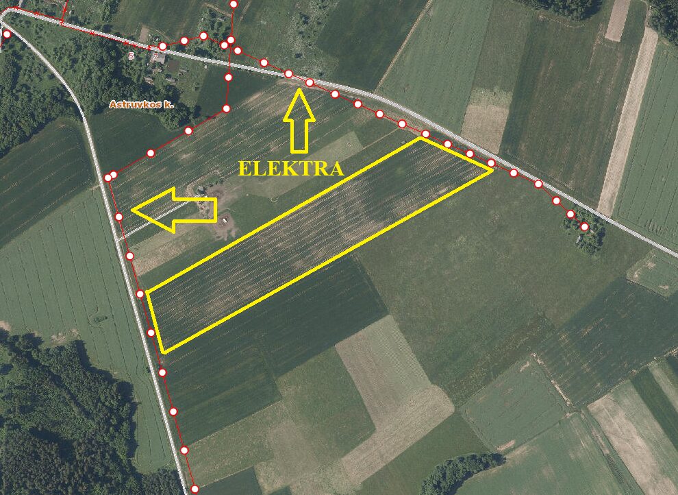 8.9800 HA Širvintų r. sav., Čiobiškio sen., Astruvkos k.
