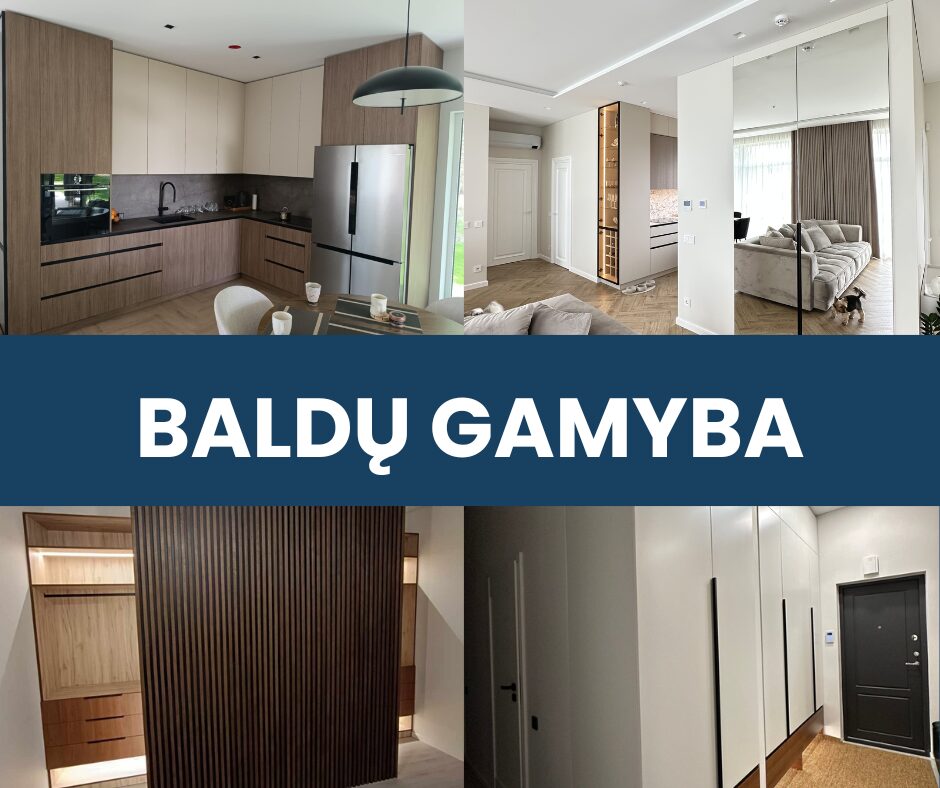 Nestandartinių korpusinių baldų gamyba Kaune